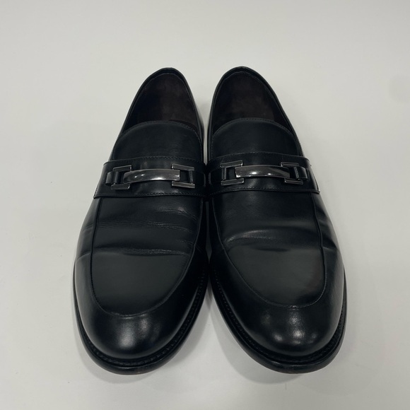 Johnston & Murphy Black Leather Loafers main image 14